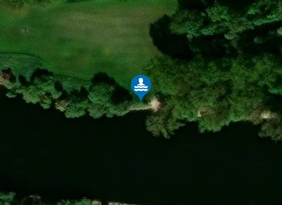 Satellite image of Badestelle