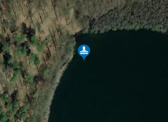 Satellite image of Badestelle Göhlsdorf