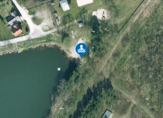Satellite image of Badestelle am Dornbuschsee