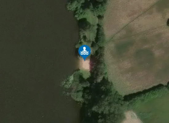 Satellite image of Badestelle Ritzerauer See