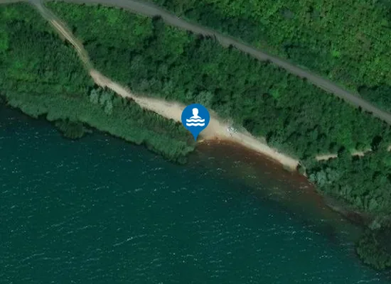Satellite image of Strand Rötha