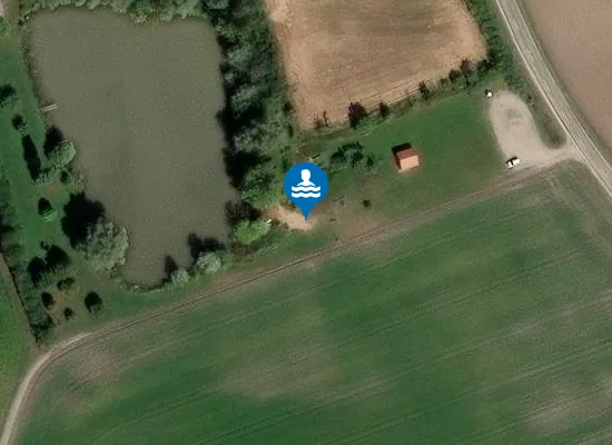 Satellite image of Strand Badeweiher Binzwangen