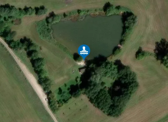 Satellite image of Röckinger Naturbad (Tüle)