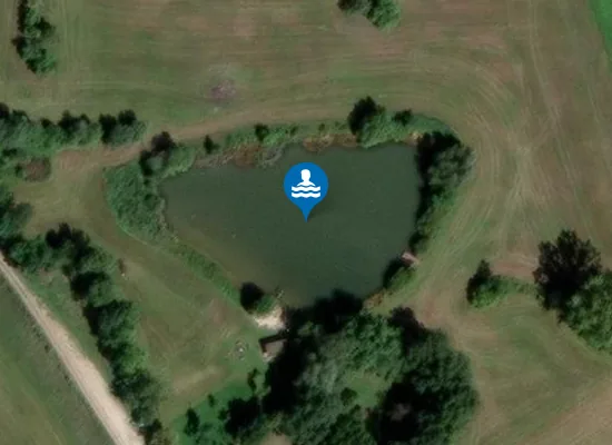 Satellite image of Röckinger Badeweiher