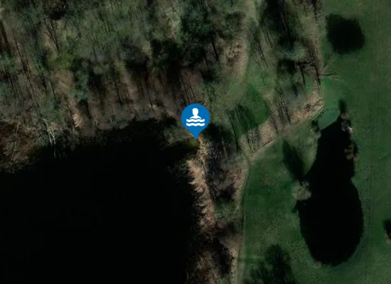 Satellite image of Hundestrand