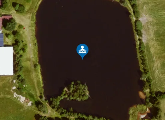Satellite image of Kreuzbachsee