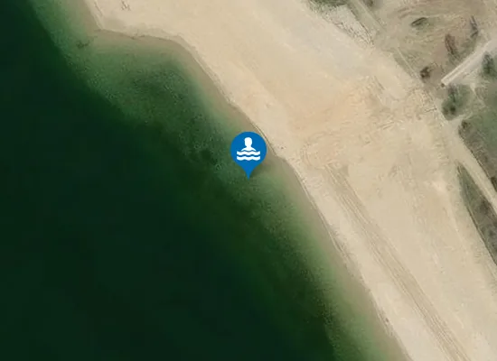 Satellite image of Badestrand