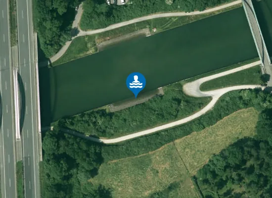 Satellite image of Wildausstieg Süd