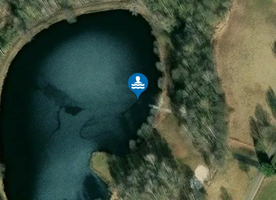 Satellite image of Moorweiher