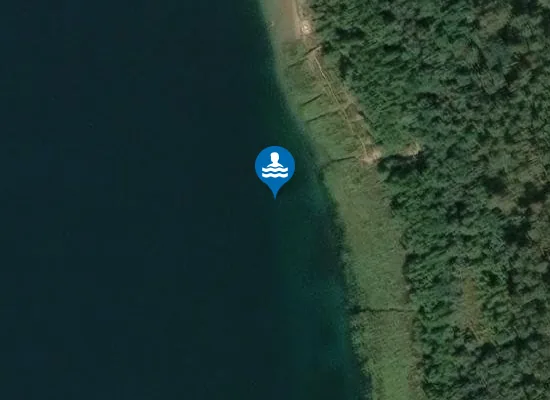 Satellite image of Oststrand
