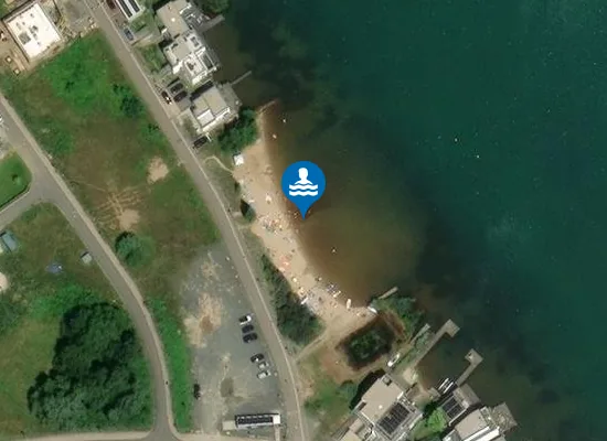 Satellite image of Familienstrand Kahnsdorf