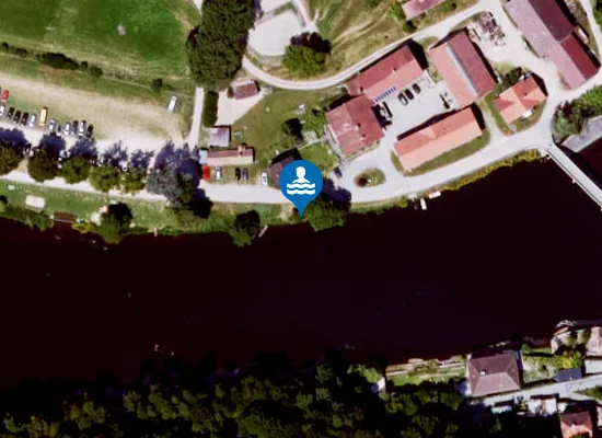 Satellite image of Halser Ilzschleifen