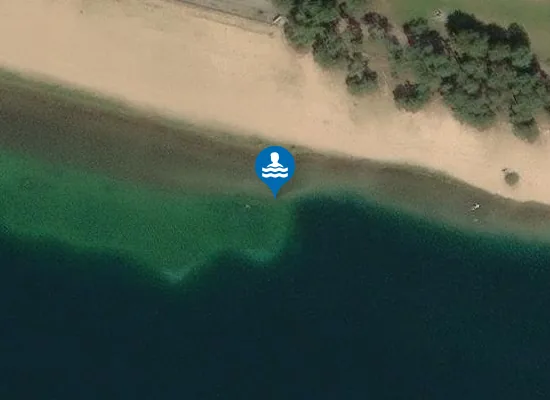 Satellite image of Hauptstrand