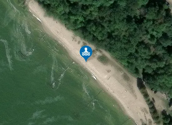 Satellite image of Kamminker Strand