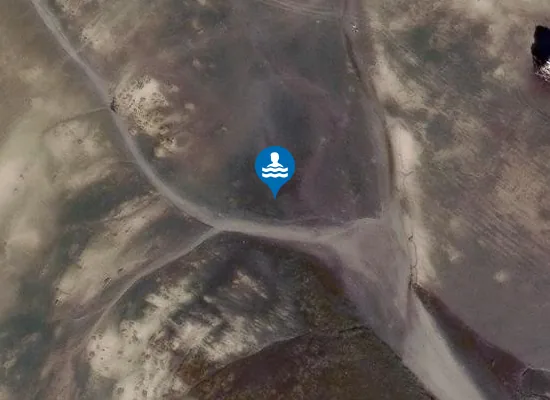 Satellite image of Badestelle Böhl