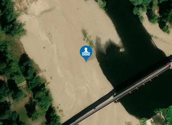 Satellite image of Elbstrand