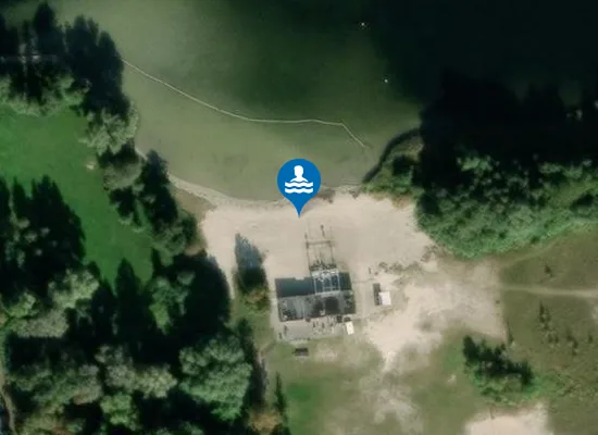 Satellite image of BADESEE KLEIN WANGEROOGE BANTER SEE