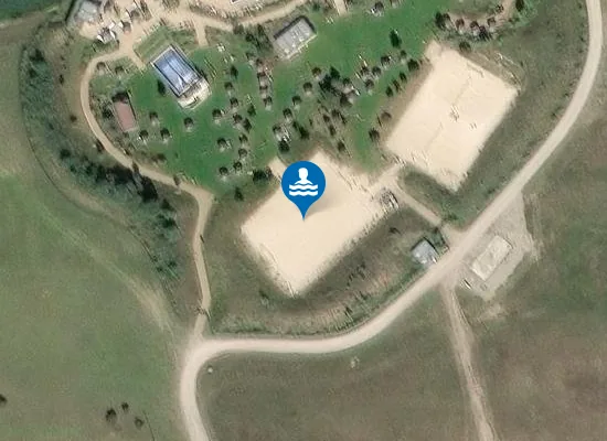 Satellite image of Jaguar Beach