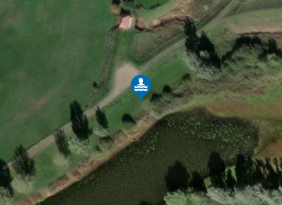 Satellite image of Eilter Badesee