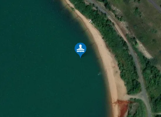 Satellite image of Hundestrand