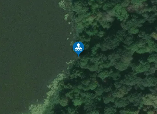 Satellite image of Hundebadestelle