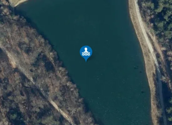 Satellite image of Herzberger Teich