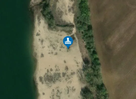 Satellite image of Badestelle