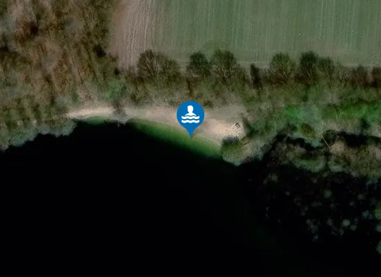 Satellite image of Hundestrand