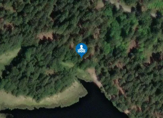 Satellite image of FKK geduldet