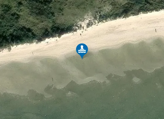 Satellite image of Seehundsbänke