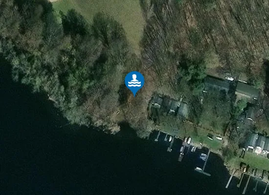 Satellite image of Badestelle