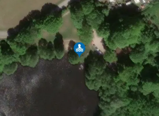Satellite image of Nordstrand Lütjensee