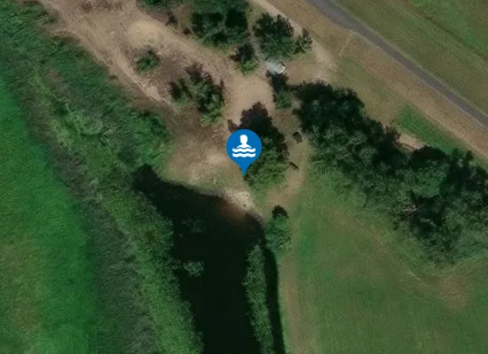 Satellite image of Badestelle Alte Oder