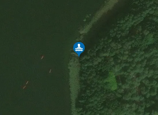 Satellite image of Hundestrand