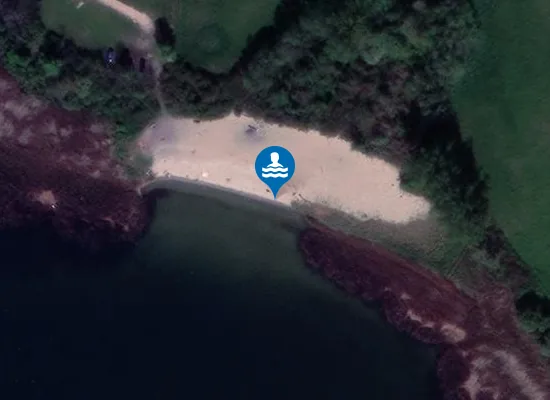 Satellite image of Badestrand