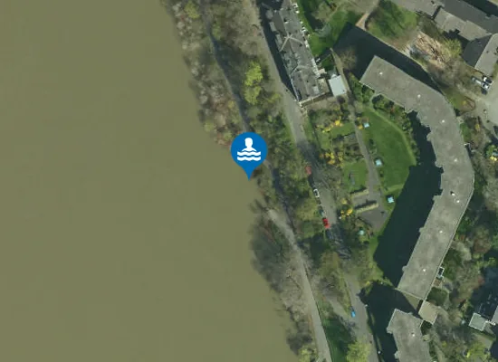 Satellite image of Kleiner Kiesstrand