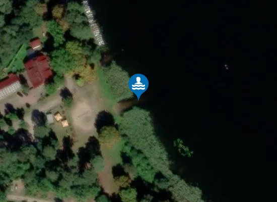 Satellite image of Badestelle Kleiner Lottschesee
