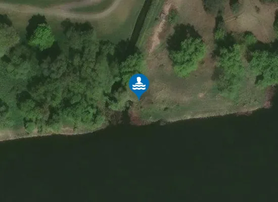 Satellite image of Badestelle