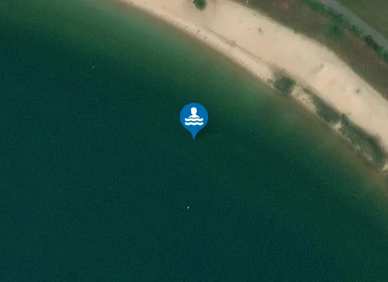 Satellite image of Partwitzer Strand