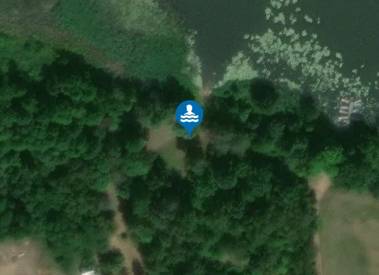 Satellite image of Badestelle Vietmannsdorf