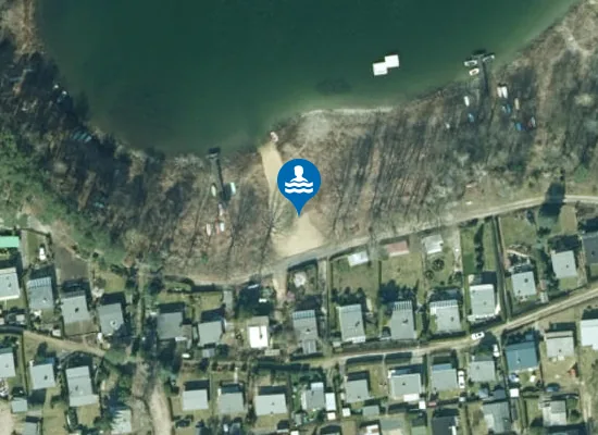 Satellite image of Bungalowsiedlung Süd e. V.