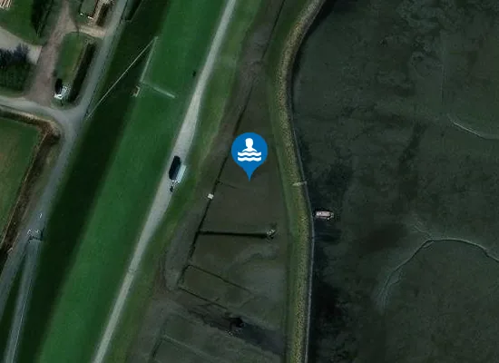 Satellite image of Badestelle Bupheverkoog
