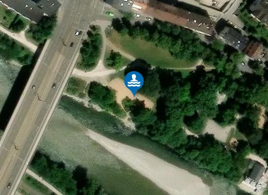 Satellite image of Lechhauser Stadtstrand
