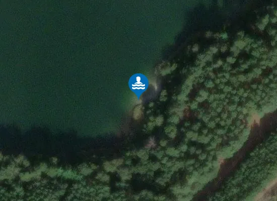 Satellite image of Badestelle