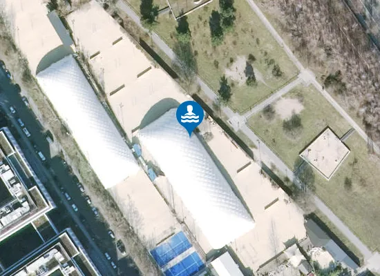 Satellite image of Big Kahuna Beach