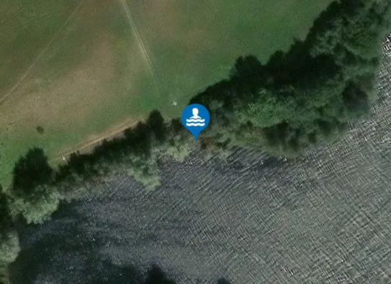Satellite image of Badestelle Ziegelsee
