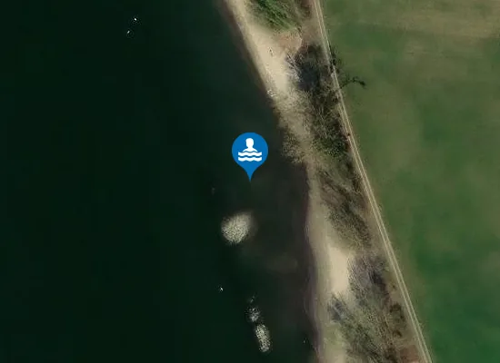 Satellite image of Floridastrand