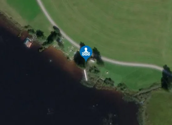 Satellite image of Badestelle Attlesee