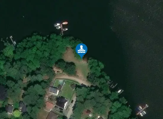 Satellite image of Badestelle