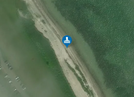 Satellite image of Hundestrand